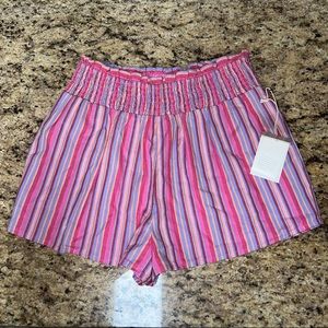 TULAROSA
Striped Mini Shorts
Size: M